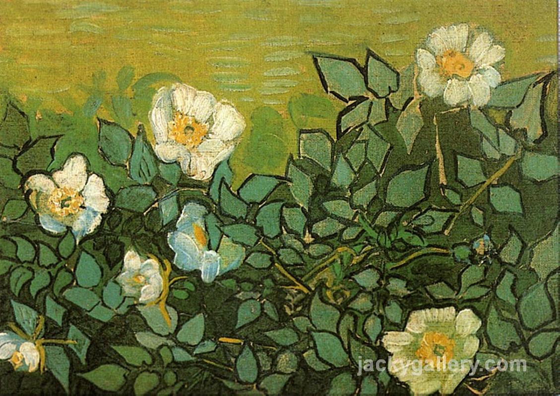 Wild Roses, Van Gogh painting
